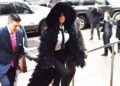 See Cardi B Arrive in Court Wearing a 15-Foot Train Coat