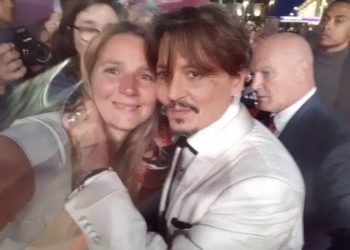 Meeting with Johnny Depp at Festival in Deauville 2019