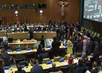 Amal Clooney speaks at United Nations