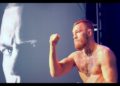 Conor McGregor leaves UFC 202 open workout in dramatic fashion