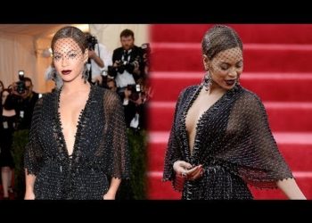 Beyonce on the Red Carpet MET Gala 2014 with Jay-Z