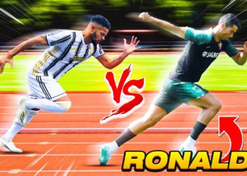 INTENSE SPEED RACE VS CRISTIANO RONALDO 🏃🏻💨 | Billy Wingrove & Jeremy Lynch