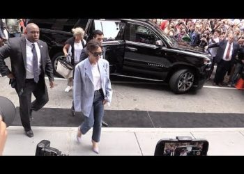 David Beckham, Victoria, the all family and Jared Leto arrive at Balthazar restaurant in Soho