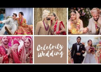 TOP 20 INDIAN CELEBRITY WEDDING DRESSES, PHOTOS & VIDEOS