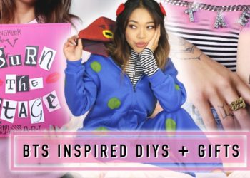 4 BTS INSPIRED DIYs and GIFTS! Tattoos, Burn Book, Jewelry | 방탄소년단 | Nava Rose