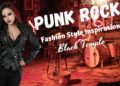 Punk Rock Fashion Style Inspiration for Women and Girls – Black Temple