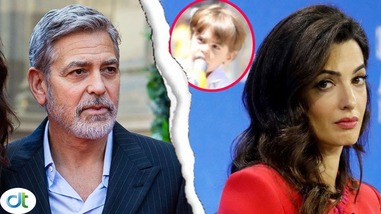 George Clooney And Amal Complete Divorce Procedures: Son Alexander 