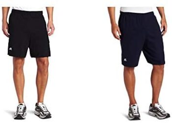 Russell Athletic Men’s Basic Cotton Jersey Short with Pockets