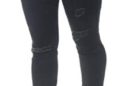 CELEBRITY PINK Women’s Plus Size Ripped Mid-rise Ankle Skinny Jeans