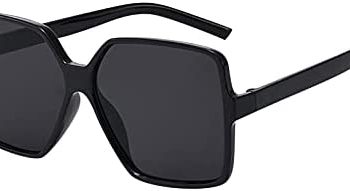 YYCHUN Women Men Square Oversized Sun Glasses, Fashion Polarized Sunglasses UV400 Protection Big Sun Glasses Shades