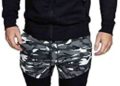 Men’s Tracksuit Set Camouflage Sweatshirt Jogger Sweatpants Solid Patchwork Warm Sports Suit