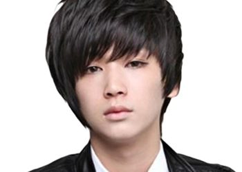 Rise World Wig Cool Mens Boys Short 25cm Straight Black Hair Party Heat Resistant Cosplay Wig