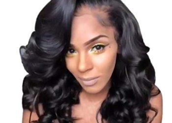 FeiFei66 New Women’s Fashion High temperature wire Black Soft, thin, light and stretchy material Hair Wigs For Women