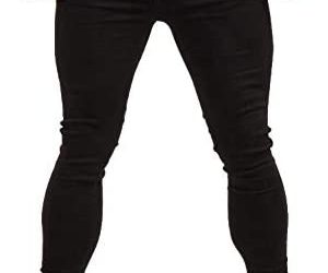 GINGTTO Men’s Ripped Jeans Slim Fit Skinny Stretch Jeans Pants