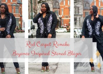 Red Carpet Remake| Beyonce Inspired Stoned Blazer