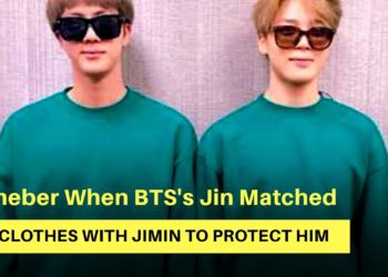 Remeber When BTS's Jin Matched His Clothes With Jimin To Protect Him?