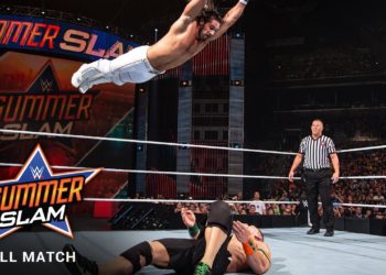 FULL MATCH – Seth Rollins vs. John Cena – WWE Title vs. United States Title Match: SummerSlam 2015