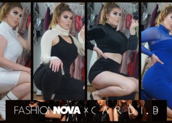Fashion Nova X Cardi B Try-On Haul