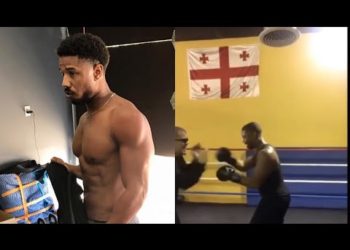 Michael B Jordan Workout Compilation