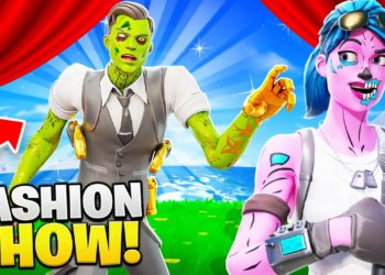 I used *SECRET* Skins in Fortnite Fashion Shows… (so cool)