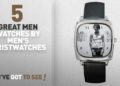 Top 10 Men'S Wristwatches Men Watches [ Winter 2018 ]: LSE025 Johnny Depp Silver Tone Square Metal