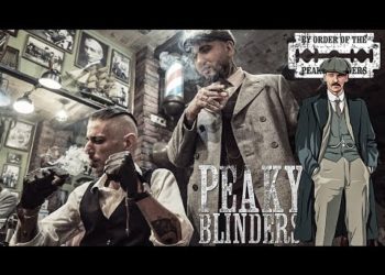 ASMR – How to Get ARTHUR SHELBY HairStyle – Peaky Blinders Chop / Haircut – Old School Barber Shop