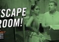 James Corden & Ariana Grande Visit an Escape Room