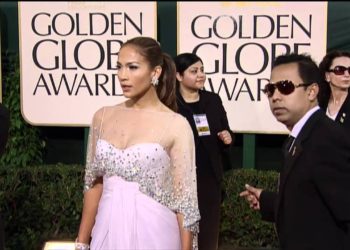 Jennifer Lopez Fashion at the Golden Globes 2011
