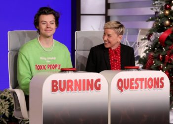 Harry Styles Answers Ellen’s ‘Burning Questions’