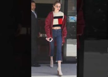 Gigi hadid Street Fashion #shorts #gigihadid #zaynmalik