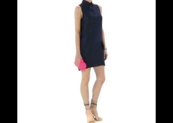 Victoria, Victoria Beckham Silk mini dress