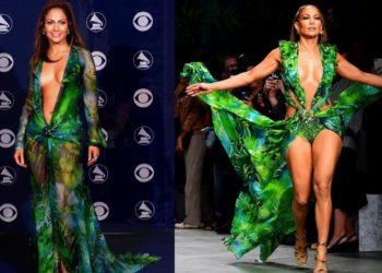 Fashion Moments | The Versace Dress: Then & Now