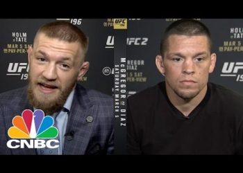 UFC’s McGregor And Diaz Talk Trash And Money