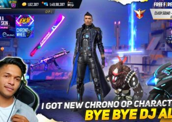 I Got New Character Cristiano Ronaldo Super Ability Bye bye Dj Alok Garena FreeFire #operationChrono