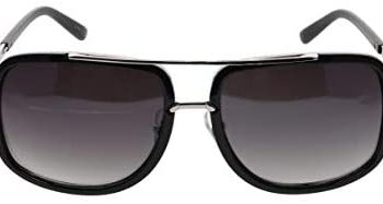 Elite Flat Top Aviator Retro Celebrity Style Classic Square Frame Sunglasses