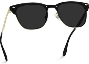 WearMe Pro – Full Mirror Lens Reflective Rimless Trendy Sunglasses