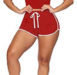 MSONWANY Womens 2 Piece Sports Shorts Sets Outfits Jogger Bodycon Summer Sexy Active Tracksuits With Pocket