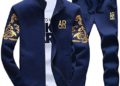 AOTORR Men’s Tracksuit Athletic Sports Casual Full Zip Warm Jogging Sweatsuit