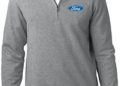 Buy Cool Shirts Mens Ford 1/4 Zip Long Sleeve Shirt