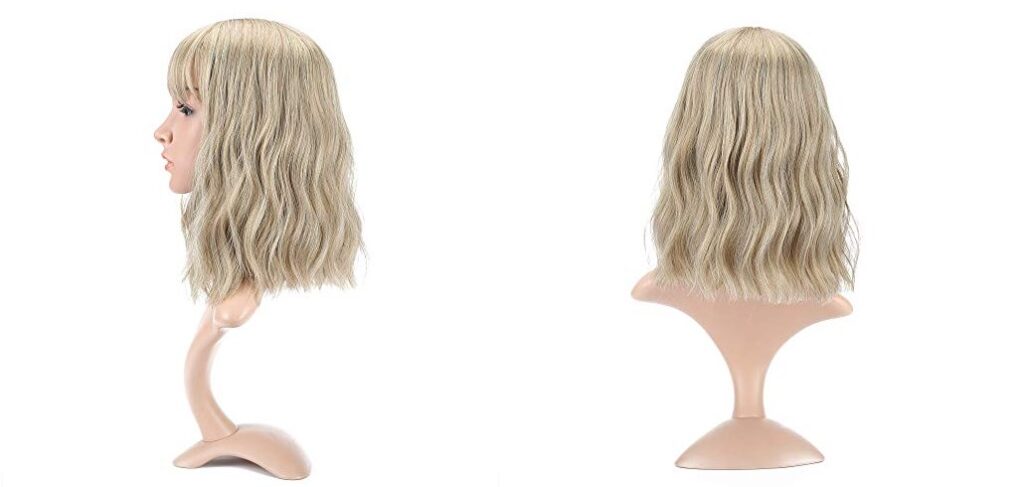 Vckovcko Natural Wavy Hair Wig