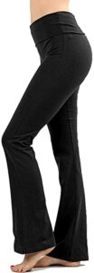 Zenana Premium Cotton flare yoga pants